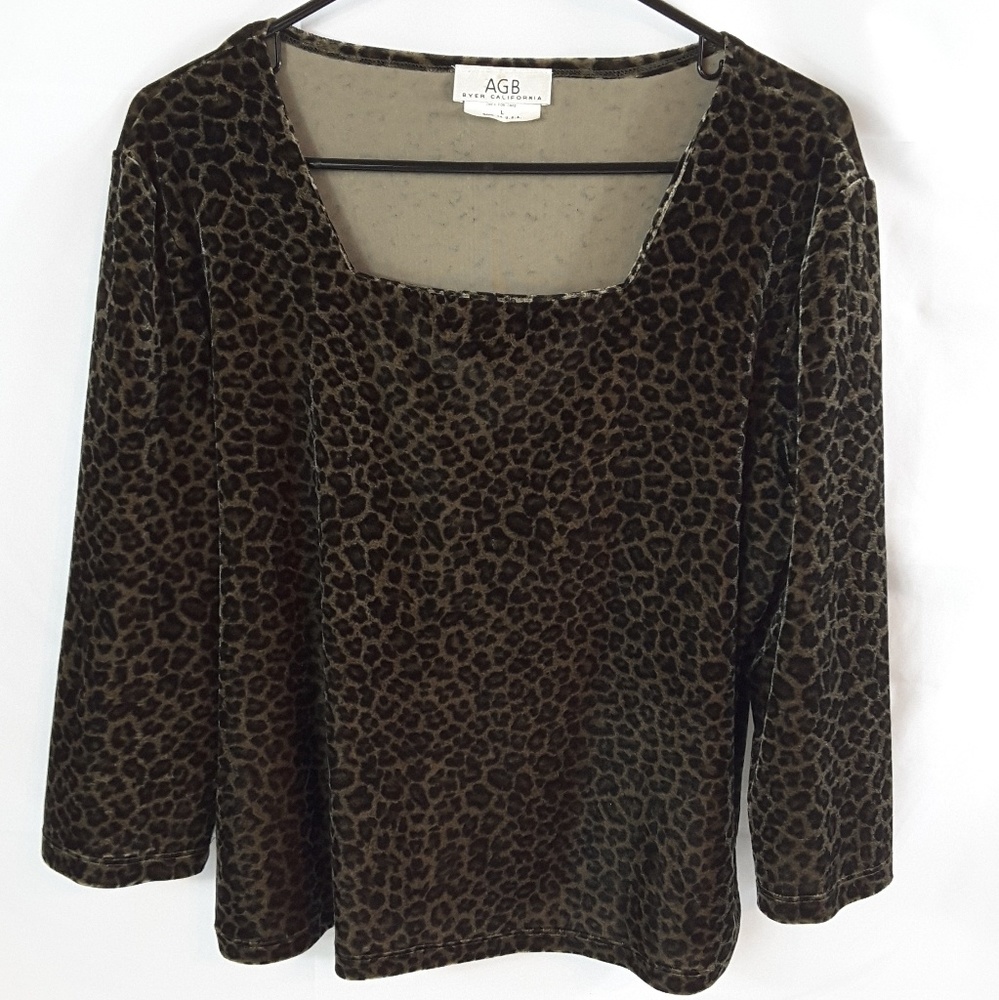 AGB Leopard Top Size L